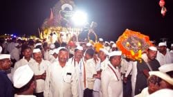 संत तुकाराम महाराज पालखी सोहळा निमगाव केतकीत विसावला