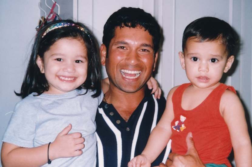 sara tendulkar shares unseen photos of sachin and her on fathers day