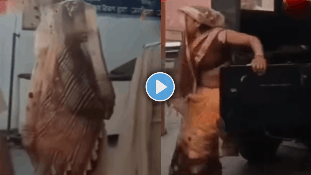 Shocking video of mother in law got pregnant with son in law sasu jawai video viral on social media