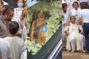 shefali jariwala mother cries heart out parag tyagi final goodbye to wife