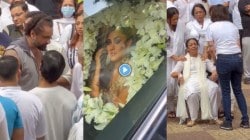 Shefali Jariwala: लाडक्या लेकीला अखेरचा निरोप देताना आईचा आक्रोश, पराग पत्नीला शेवटचं पाहून रडला; पाहा भावुक VIDEO