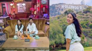 shivani rangole went to hollywood visit friends series studio