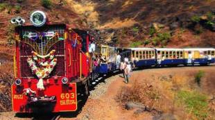 current status of Matheran train news in marathi
