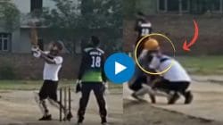 Cricketer Death: षटकार मारून अर्धशतक झळकावलं;सेलिब्रेशन करण्याआधी घडलं असं काही, पाहा Video