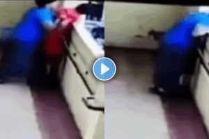 Shocking Video of mother throwing her daughter from building viral video on social media