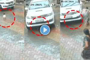 Shocking video of little boy accident mother saved her child viral video
