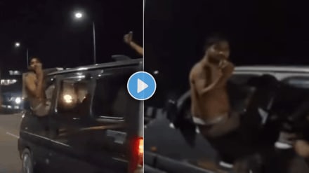 Viral video of man harassing biker woman on road in night in Uttarakhand