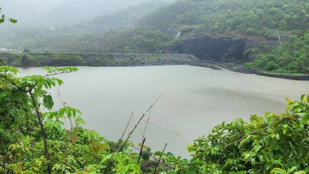 Water levels in Raigad dams increase due to may june rain