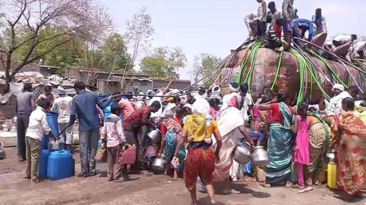 buldhana admin facing water scarcity and shortage of funds together