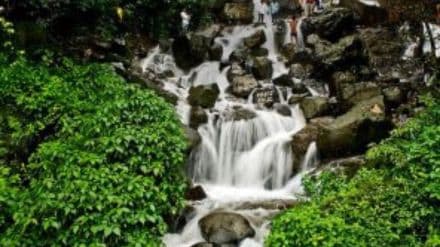 Naladurg fort waterfall