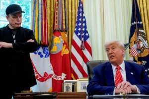 Elon Musk Donald Trump reuters