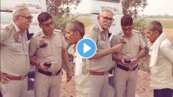 एकटा दारुडा दोन दोन पोलिसांवर भारी! दारु प्यायला की नाही? तपासताना केलं खतरनाक नाटक; VIDEO पाहून पोट धरुन हसाल